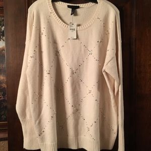 Beautiful and elegant Lane Bryant sweater NWT
